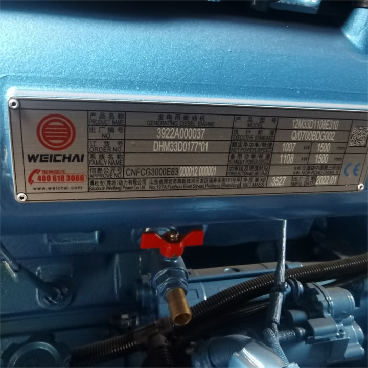 江蘇鎮(zhèn)江發(fā)電機出租租賃_進口濰柴（法國博杜安）1000kw大型柴油發(fā)電機組租賃出租